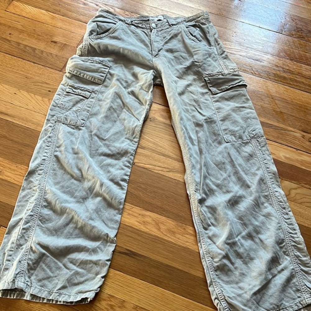 Zara Tan Wide Leg Pants Chic Comfort